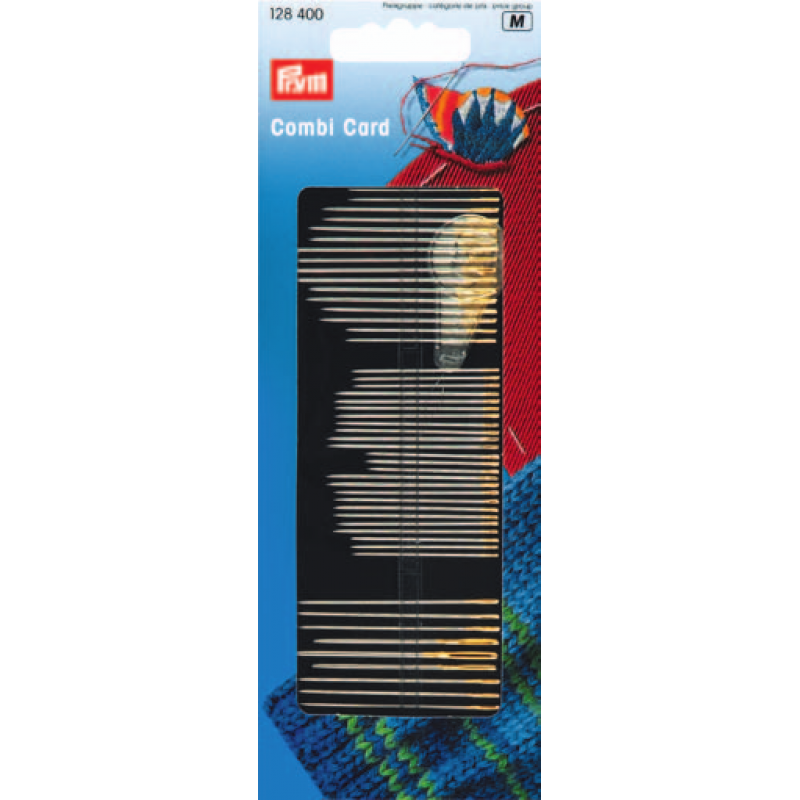 Prym - Pack of Sewing, Embroidery and Darning Needles with Threader